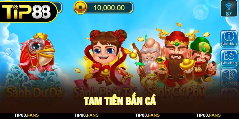 Tam tiên bắn cá